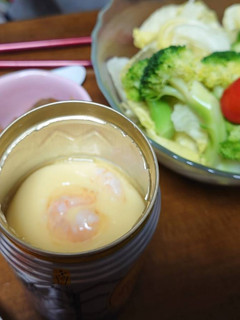 空き缶で茶碗蒸し-レシピのメイン写真