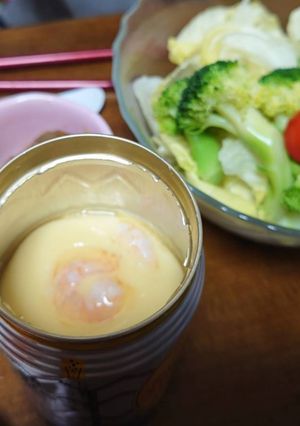 空き缶で茶碗蒸し-レシピのメイン写真