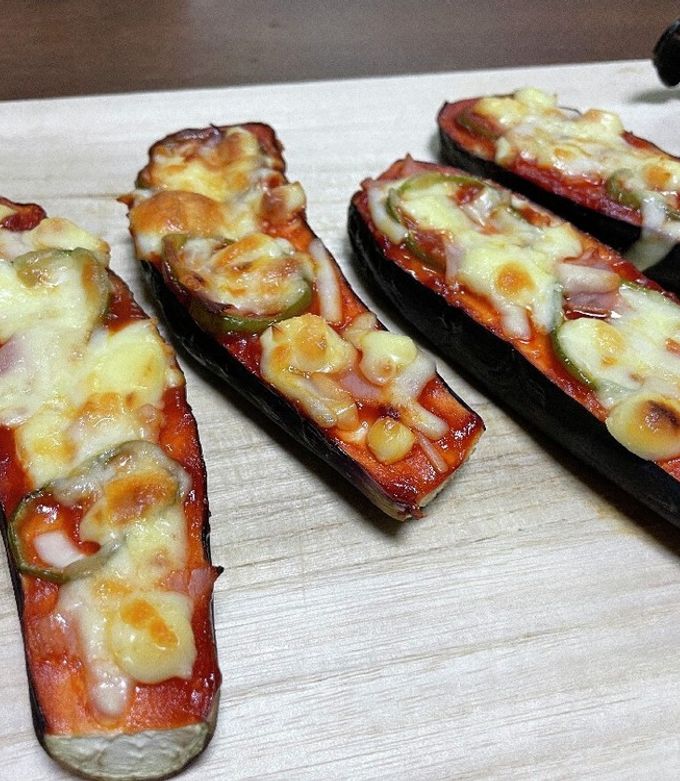 ナスピザ☆ by ○レモン○ 【クックパッド】 簡単おいしいみんなの