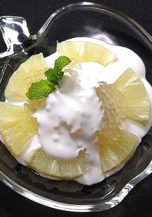 タイ風タピオカのデザート-レシピのメイン写真