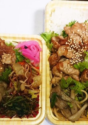 【夫婦弁当150】ガッツリいっとけ生姜焼-レシピのメイン写真