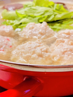 柚子胡椒香るフワッちゅる鶏団子♡水炊き♡-レシピのメイン写真