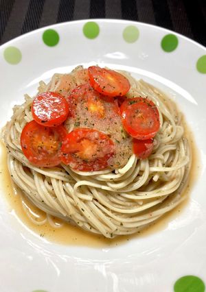 明太子と胡麻油の和え蕎麦-レシピのメイン写真