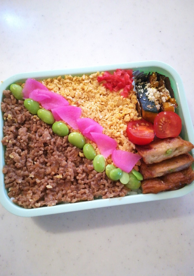 高校生のそぼろ弁当 2021.10.25-レシピのメイン写真