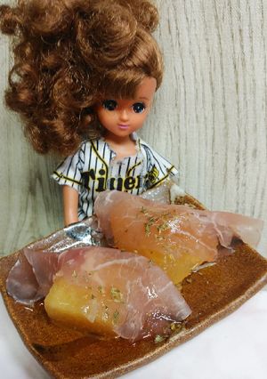 リカちゃん♡生ハム×メロン×甘塩っぱ極み-レシピのメイン写真