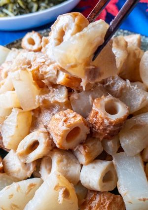 簡単！ちくわとツナ大根のホッコリ煮-レシピのメイン写真