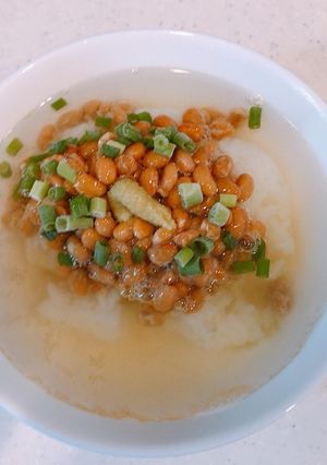 わさびがツーンと旨い！納豆のだし茶漬け-レシピのメイン写真