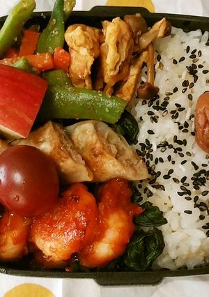 お弁当 2021.10.25-レシピのメイン写真