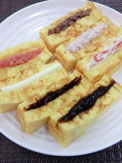 具材でアレンジ厚焼き玉子-レシピのメイン写真