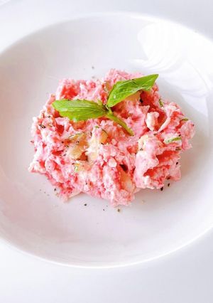 マヨネーズいらず！ビーツのポテトサラダ-レシピのメイン写真