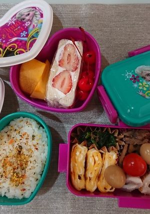 娘へのお弁当 秋ver.-レシピのメイン写真