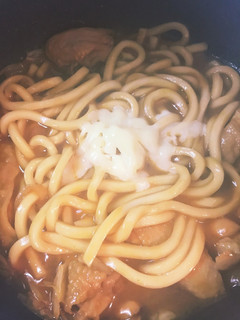 チーズダッカルビ風煮込みうどん-レシピのメイン写真