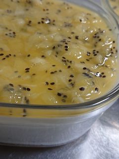 キウイレアチーズケーキ⭐ちょっと糖質オフ-レシピのメイン写真