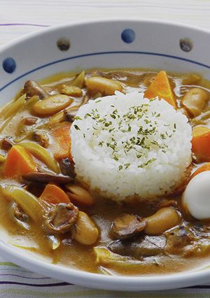 大福豆と貝のカレー-レシピのメイン写真