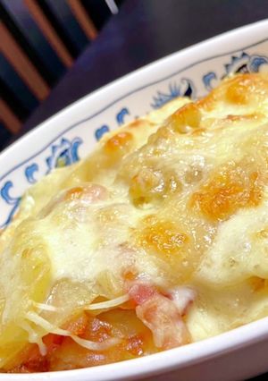ポテトとベーコンのグラタン-レシピのメイン写真