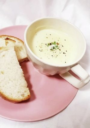 朝ごはんにも! 焼き芋で簡単ポタージュ-レシピのメイン写真