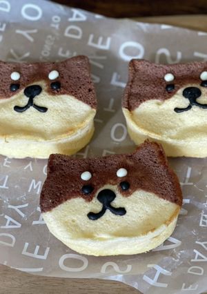 犬のシフォン　チョコホイップ-レシピのメイン写真