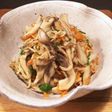 舞茸と切干大根のバター炒め