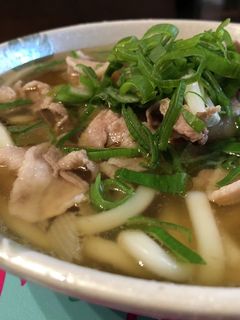 あったかネギ豚うどん-レシピのメイン写真