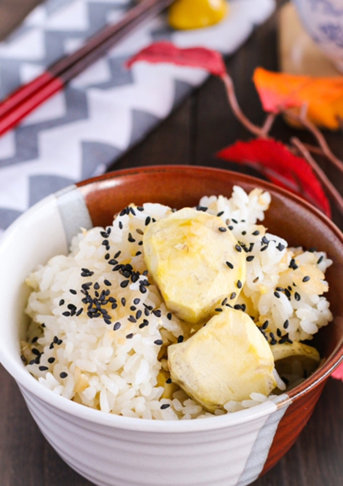 我が家の栗ご飯-レシピのメイン写真