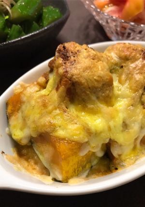 かぼちゃのカレーマヨチーズ焼き-レシピのメイン写真