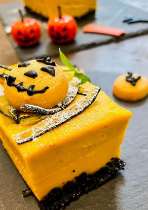 95℃ハロウィン★パンプキンチーズケーキ-レシピのメイン写真