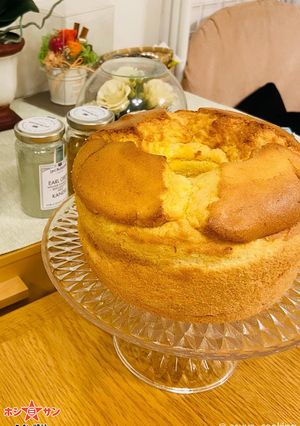 【ごていしゅ】麦味噌あんのシフォンケーキ-レシピのメイン写真