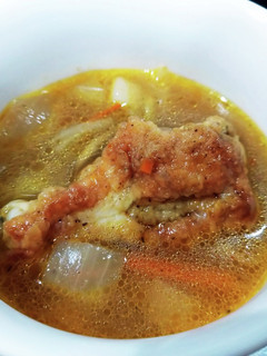 ゴロゴロ野菜とチキンのカレースープ♪-レシピのメイン写真