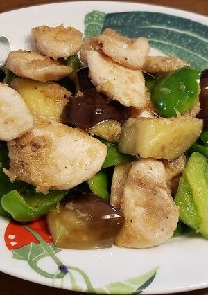 鶏むね肉と野菜の中華風炒め-レシピのメイン写真