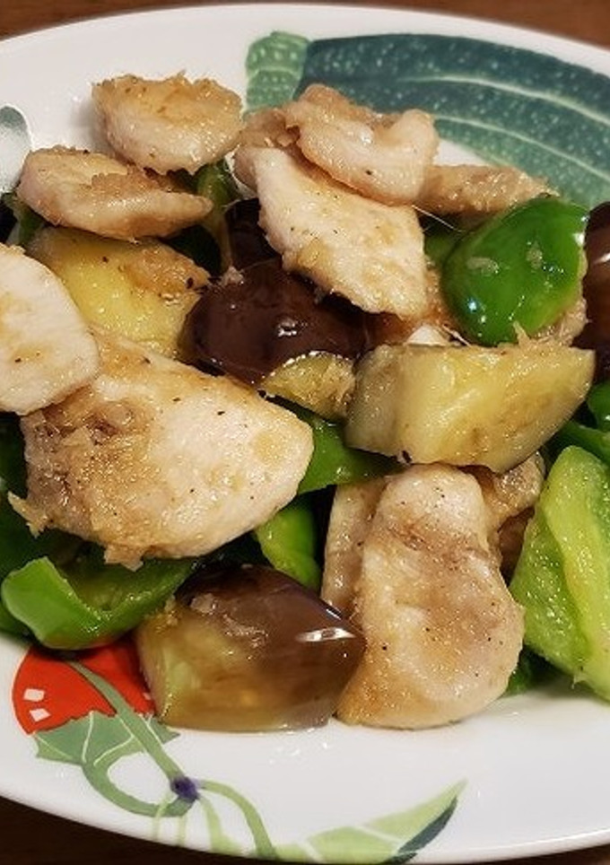 鶏むね肉と野菜の中華風炒め-レシピのメイン写真