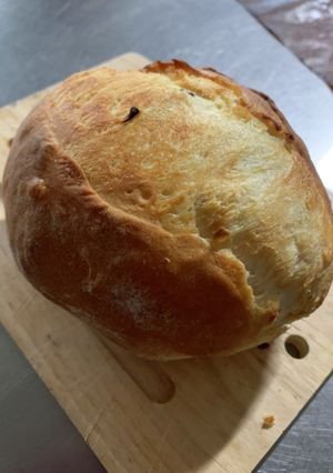 出汁でこねたパン-レシピのメイン写真