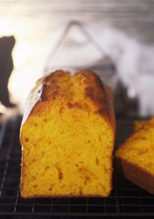 ハロウィン かぼちゃの簡単パウンドケーキ-レシピのメイン写真