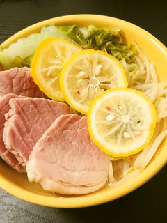 コンポークのゆず鍋-レシピのメイン写真