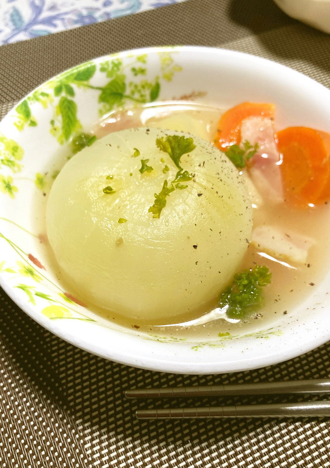 まるごと　玉ねぎの煮物-レシピのメイン写真