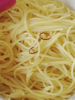 フライパンを使わない簡単ペペロンチーノ!-レシピのメイン写真