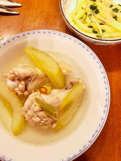 手羽元とセロリのスープ-レシピのメイン写真