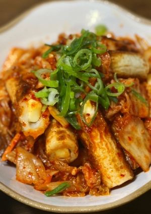 超簡単！チーちくキムチ-レシピのメイン写真