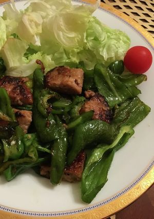 麺つゆのみ簡単♪ピーマンの肉詰めない⭐︎-レシピのメイン写真