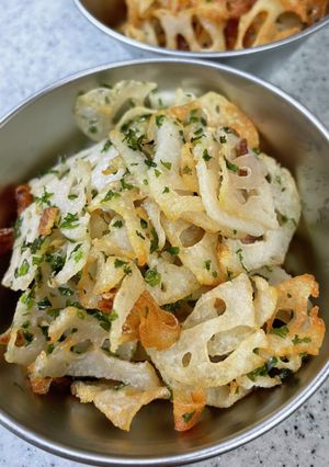 レンコンチップス-レシピのメイン写真