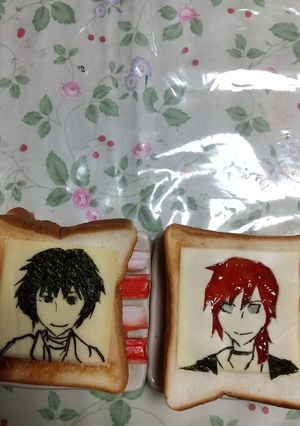 文スト推しキャラトースト-レシピのメイン写真