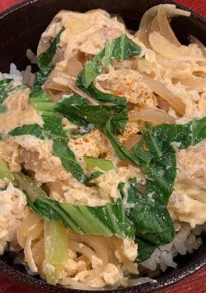 フライパンでつくる♪我が家の簡単親子丼-レシピのメイン写真