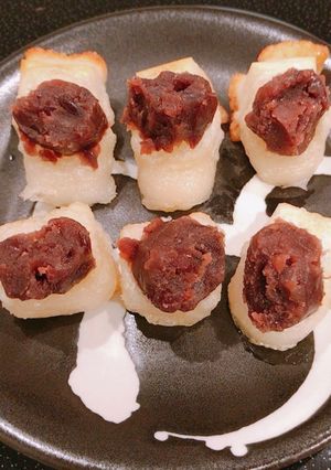 カリッサクッもちっ旨っ！バターあんこ餅-レシピのメイン写真