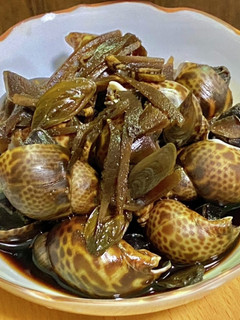 バイ貝の煮付け-レシピのメイン写真
