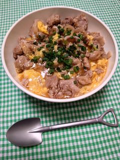 簡単☆お手軽豚玉あんかけ丼♩-レシピのメイン写真