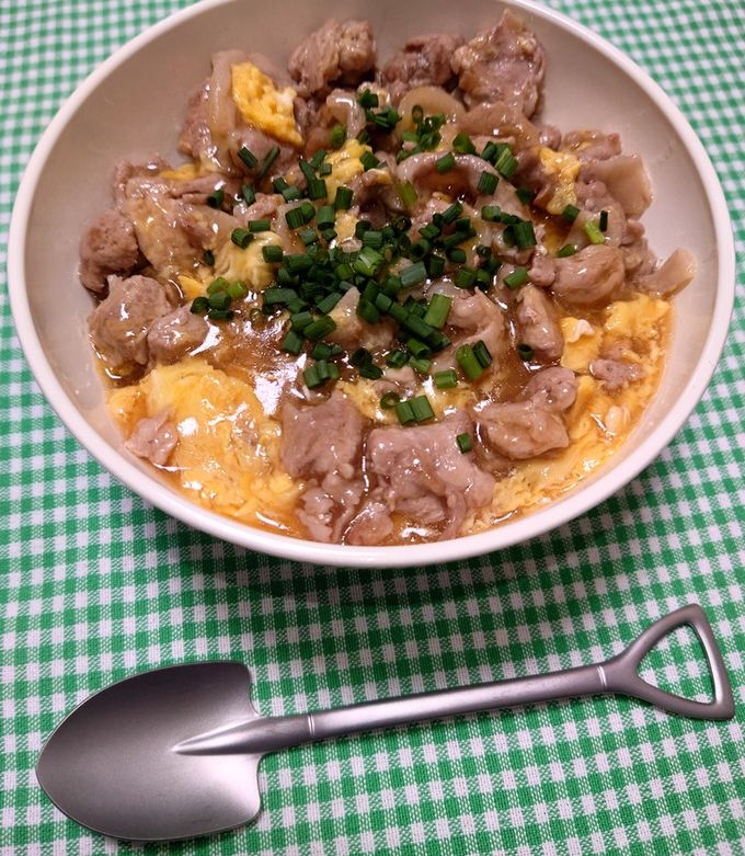 簡単☆お手軽豚玉あんかけ丼♩-レシピのメイン写真