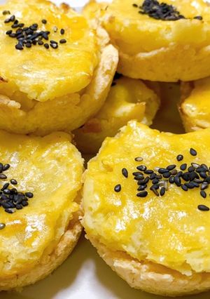 生地から手作り♡簡単スイートポテトタルト-レシピのメイン写真
