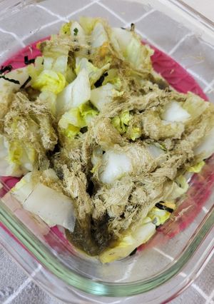 やみつき！白菜×お茶漬け×とろろ昆布！-レシピのメイン写真