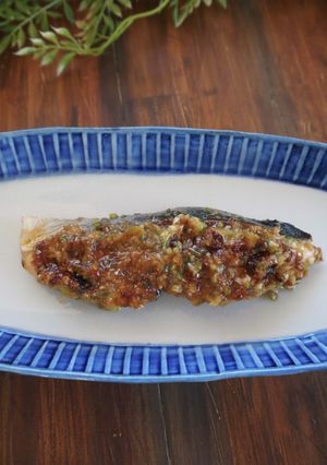 ご飯との相性抜群！ブリのねぎ味噌焼き-レシピのメイン写真