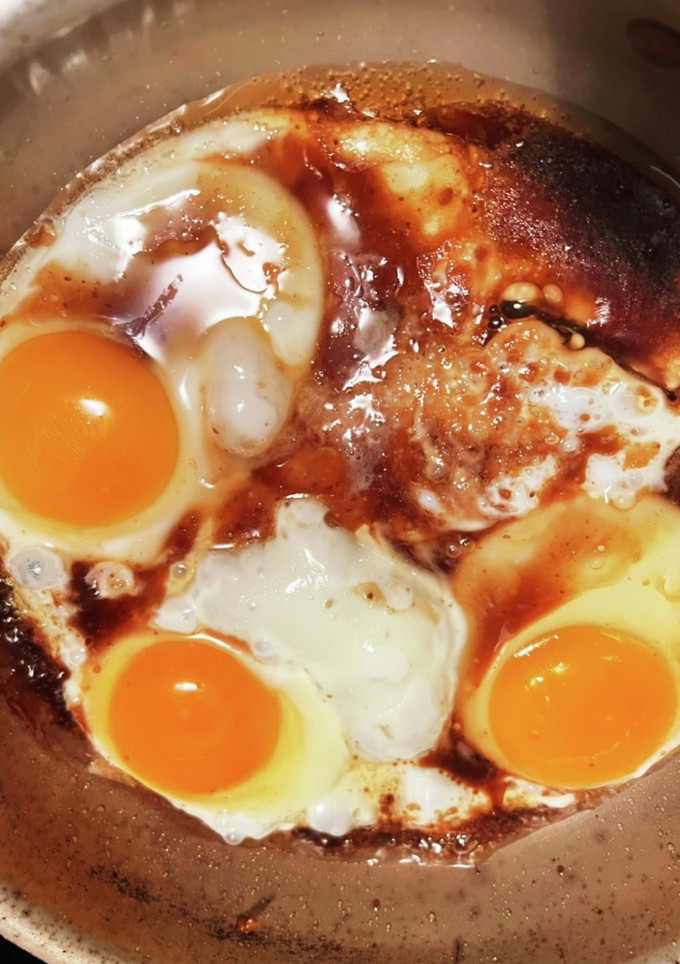 半熟煮玉子風卵焼き♡-レシピのメイン写真