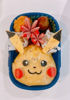 キャラ弁☆ピカチュウ☆ポケモン-レシピのメイン写真